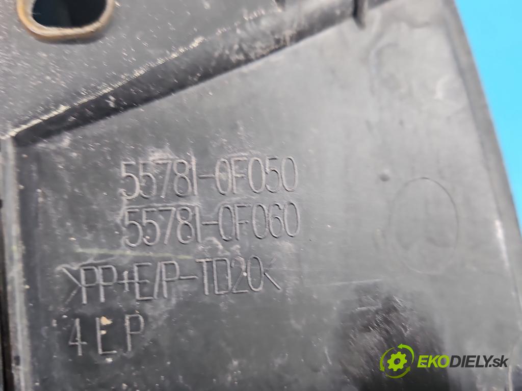 Toyota Verso 2009-2018 2.2 d4d 2AD 150 HP automatic 110 kW 2231 cm3 5- torpédo 55781-0F050 (Torpédo (plast pod čelným sklom))