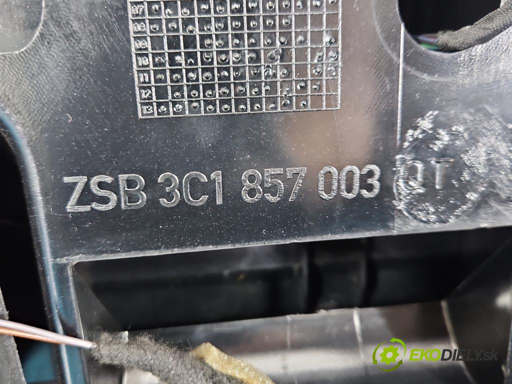 Vw Passat B7 2010-2014 1.6 tdi 105 HP manual 77 kW 1598 cm3 5- kokpit,pristrojová doska rozdeľovacia