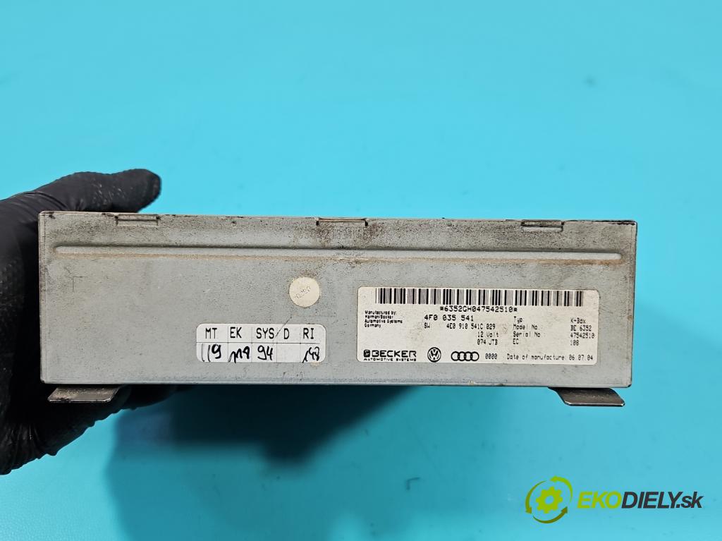 Audi A6 C6 2004-2011 3.0 tdi 224hp automatic 165 kW 2967 cm3 4- riadiaca jednotka ostatné 4F0035541