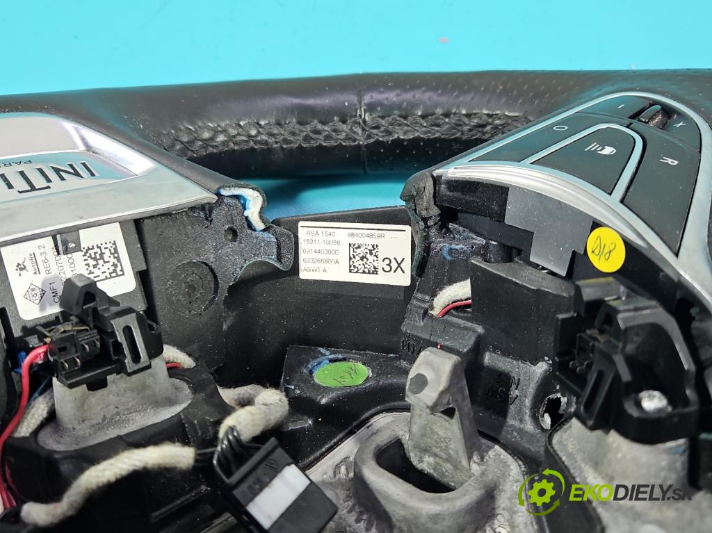 Renault Talisman 2015-2022 1.6 dci 160 hp automatic 118 kW 1598 cm3 4- volant 484004859R (Volant)