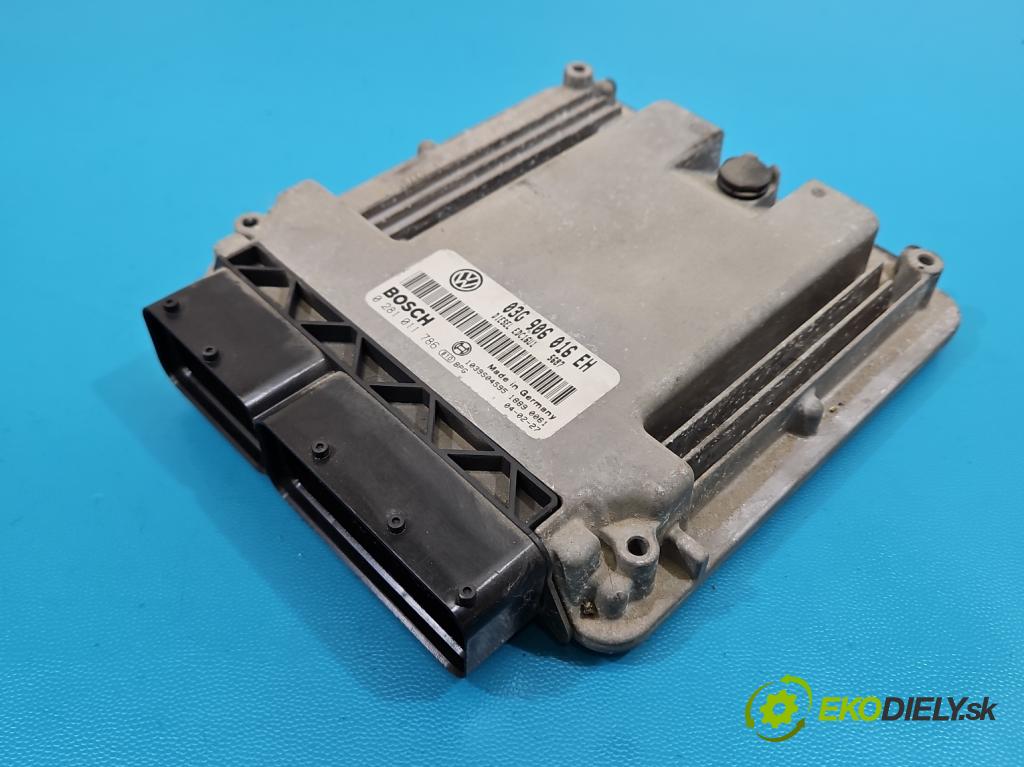 Vw Touran I 2003-2015 2.0 tdi 136 HP manual 100 kW 1968 cm3 5- riadiaca jednotka motora 03G906016EH