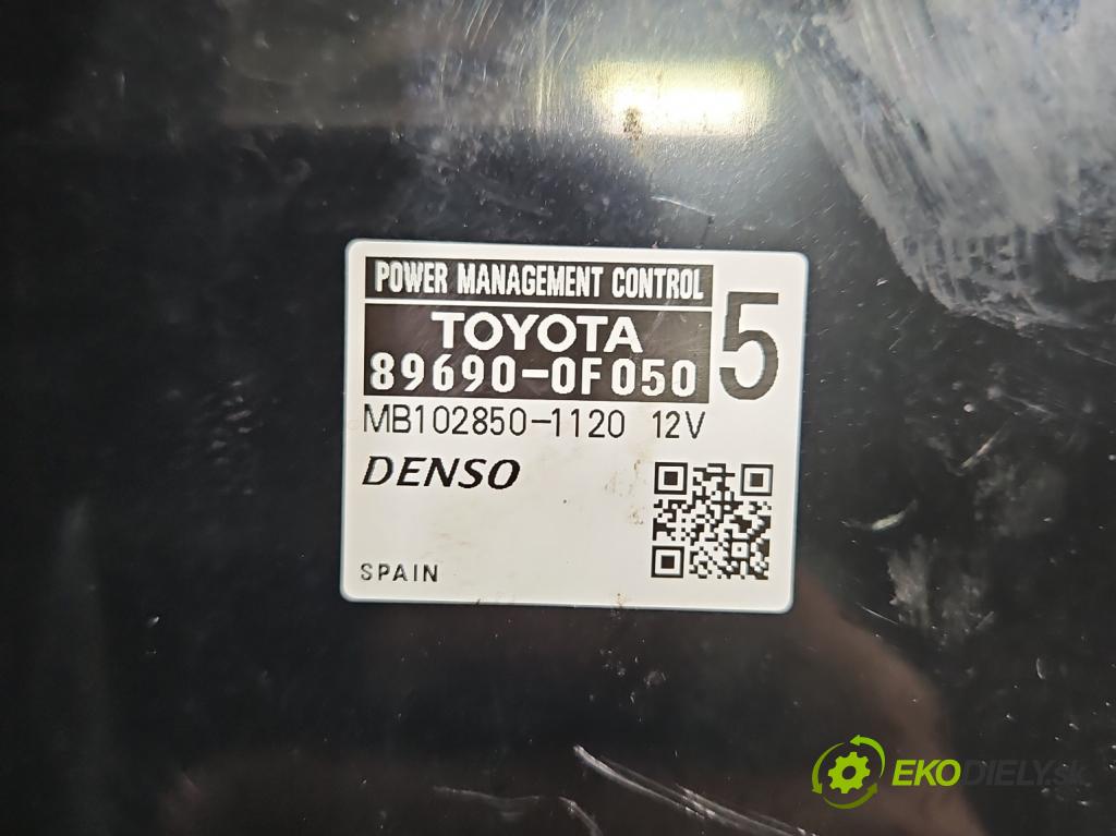 Toyota Verso 2009-2018 2.2 d4d 2AD 150 hp automatic 110 kW 2231 cm3 5- řídící jednotka 89690-0F050