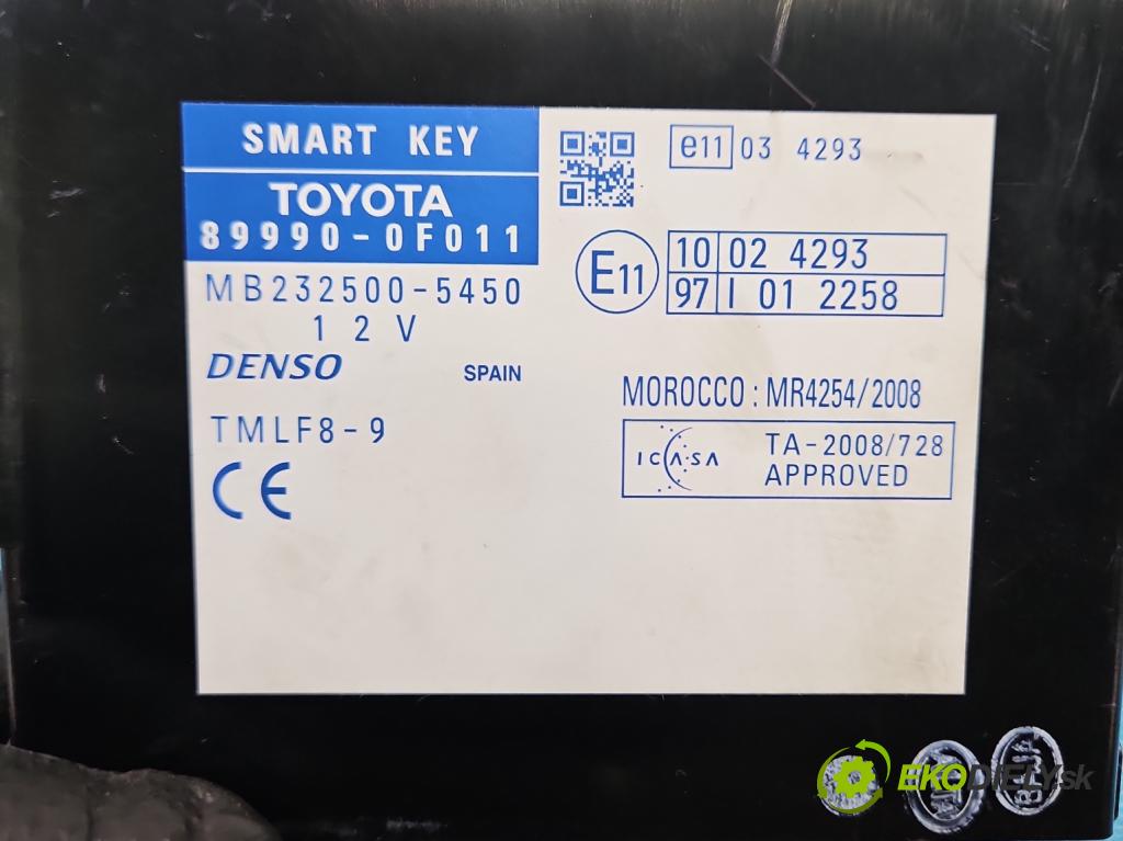 Toyota Verso 2009-2018 2.2 d4d 2AD 150 HP automatic 110 kW 2231 cm3 5- riadiaca jednotka ostatné 89990-0F011