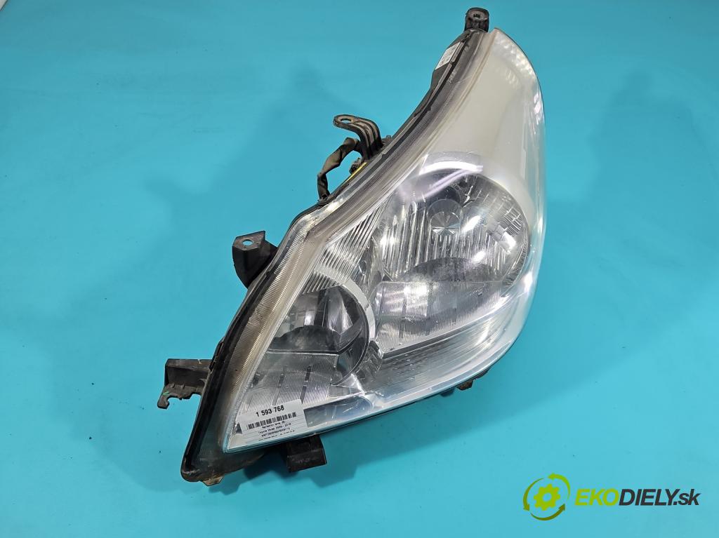 Toyota Verso 2009-2018 2.2 d4d 2AD 150 HP automatic 110 kW 2231 cm3 5- Reflektor: ľavý 13993F (Kľučka dverí ostatné)
