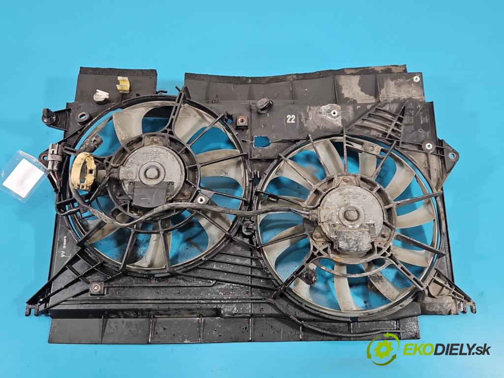 Toyota Verso 2009-2018 2.2 d4d 2AD 150 HP automatic 110 kW 2231 cm3 5- Ventilátor chladiča 16040-0R220