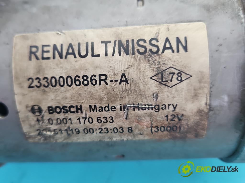 Renault Talisman 2015-2022 1.6 dci 160 HP automatic 118 kW 1598 cm3 4- štartér 233000686R (Štartér)