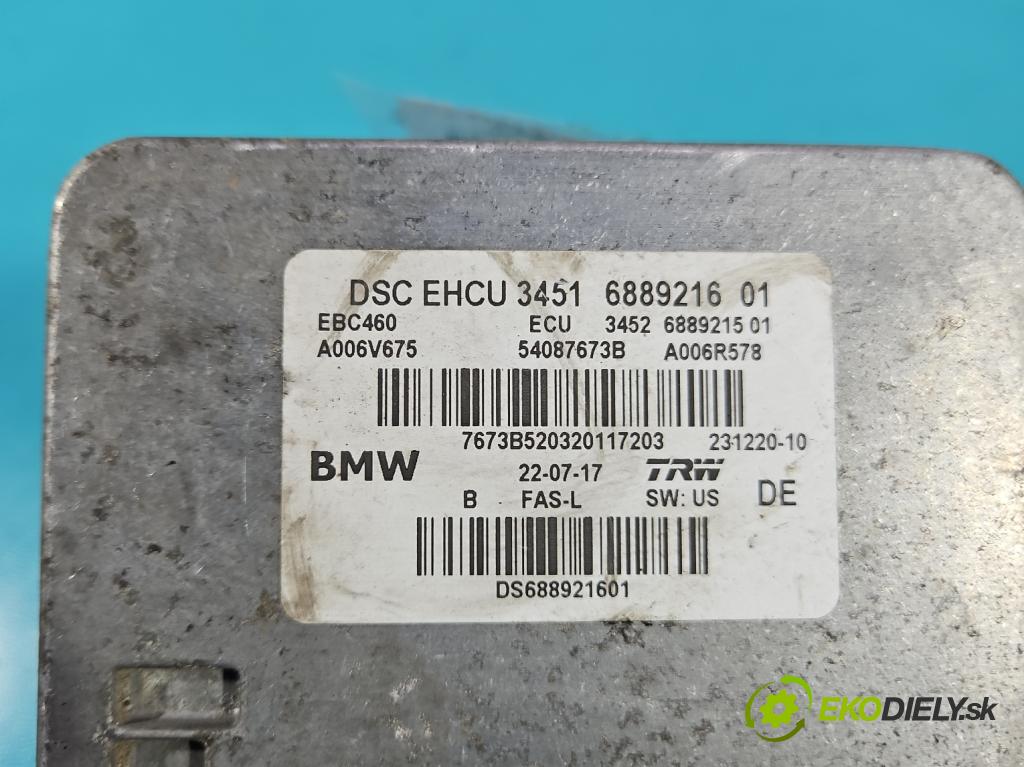 Bmw 5 G30 2017-2024 2.0d 190 HP automatic 140 kW 1995 cm3 5- čerpadlo abs 6889216 (Pumpa ABS)