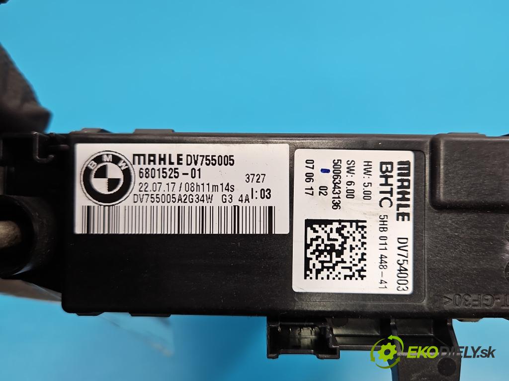 Bmw 5 G30 2017-2024 2.0d 190 HP automatic 140 kW 1995 cm3 5- radiator 6801525 (Radiátor kúrenia)