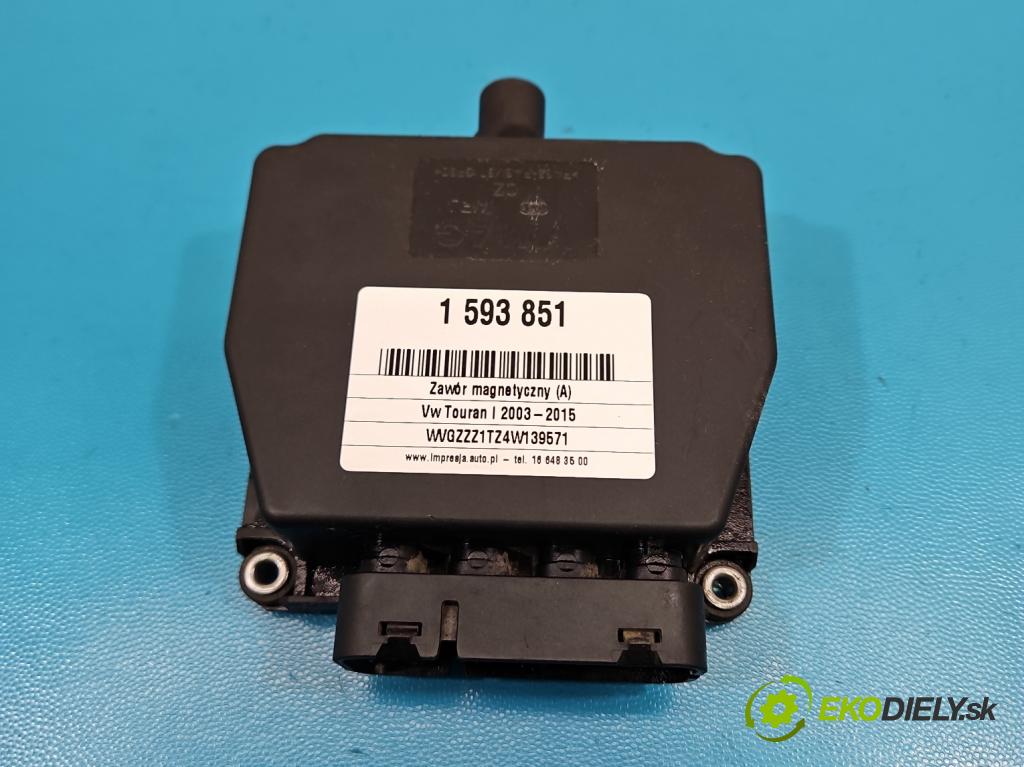 Vw Touran I 2003-2015 2.0 tdi 136 HP manual 100 kW 1968 cm3 5- ventil magnetické: 6Q0906625 (Ventil ostatné)