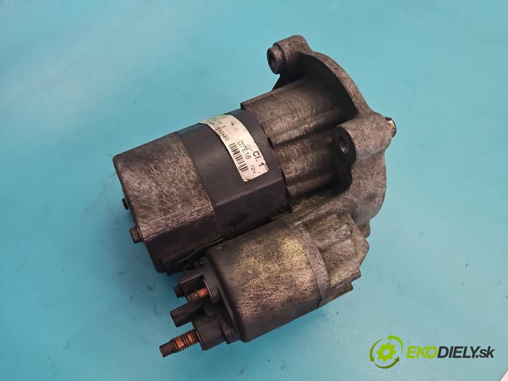 Citroen C3 I 2002-2009 1.1 8V 60 HP manual 44 kW 1124 cm3 5- štartér 9633292480 (Štartér)