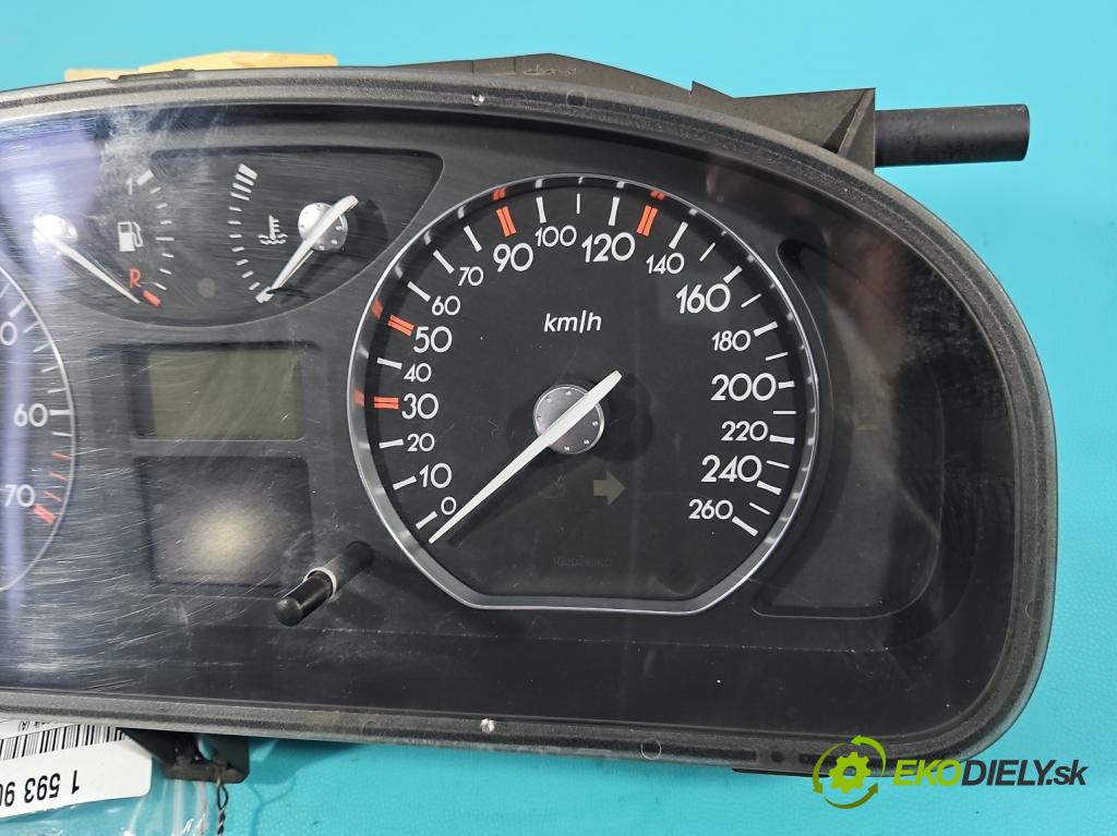 Renault Laguna II 2001-2007 1.8 16V 121KM manual 89 kW 1783 cm3 5- prístrojovka/ budíky 8200170311 (Prístrojová doska)
