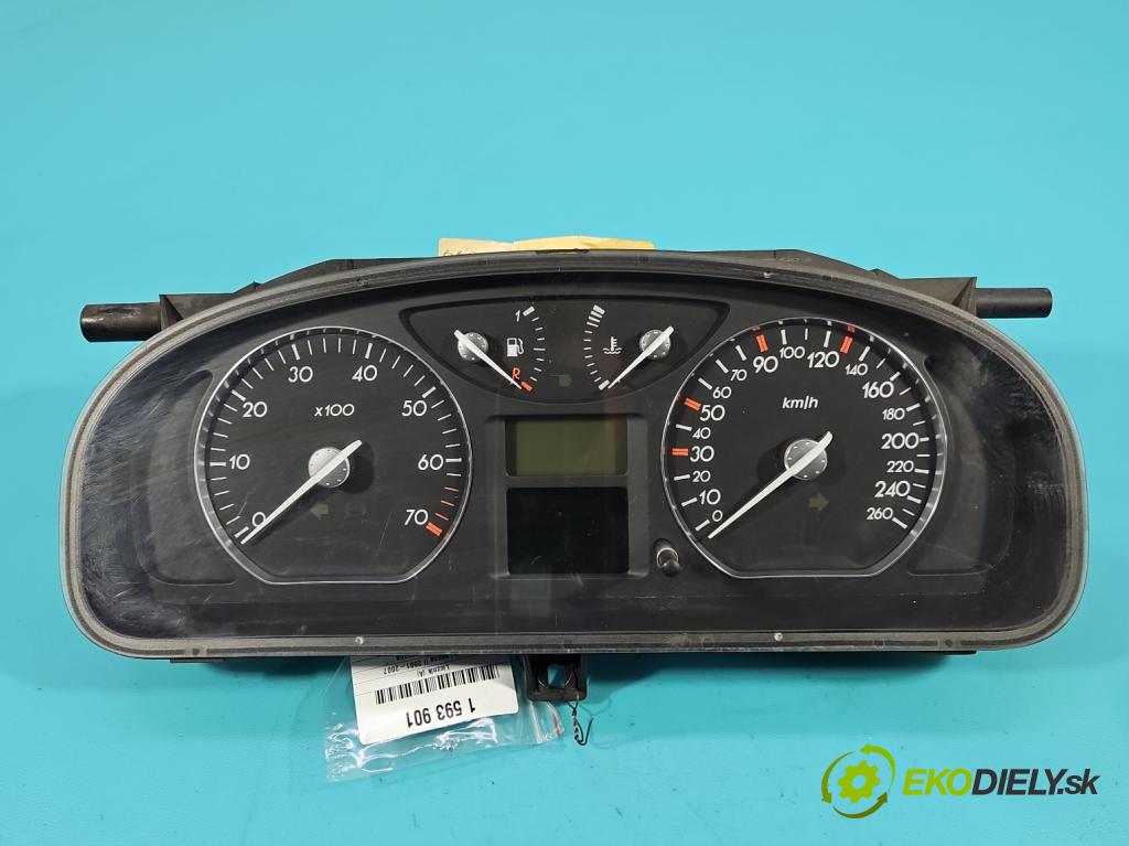 Renault Laguna II 2001-2007 1.8 16V 121KM manual 89 kW 1783 cm3 5- prístrojovka/ budíky 8200170311 (Prístrojová doska)