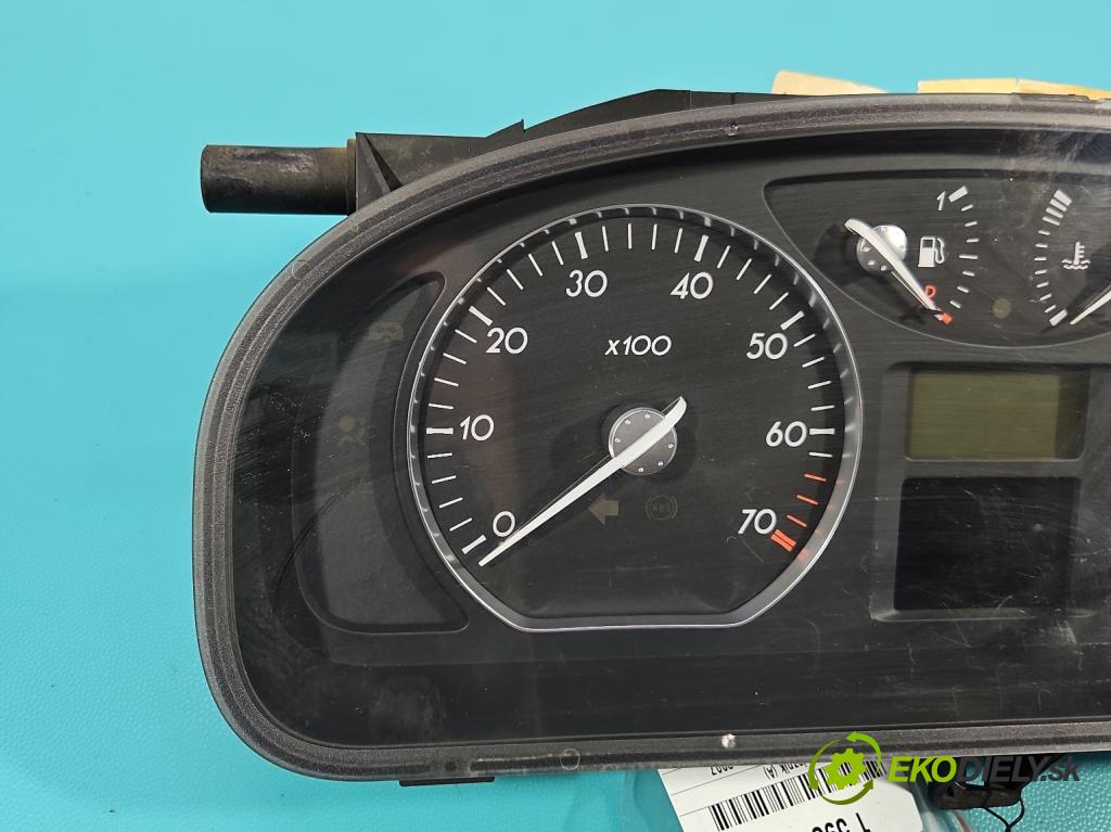 Renault Laguna II 2001-2007 1.8 16V 121KM manual 89 kW 1783 cm3 5- prístrojovka/ budíky 8200170311 (Prístrojová doska)