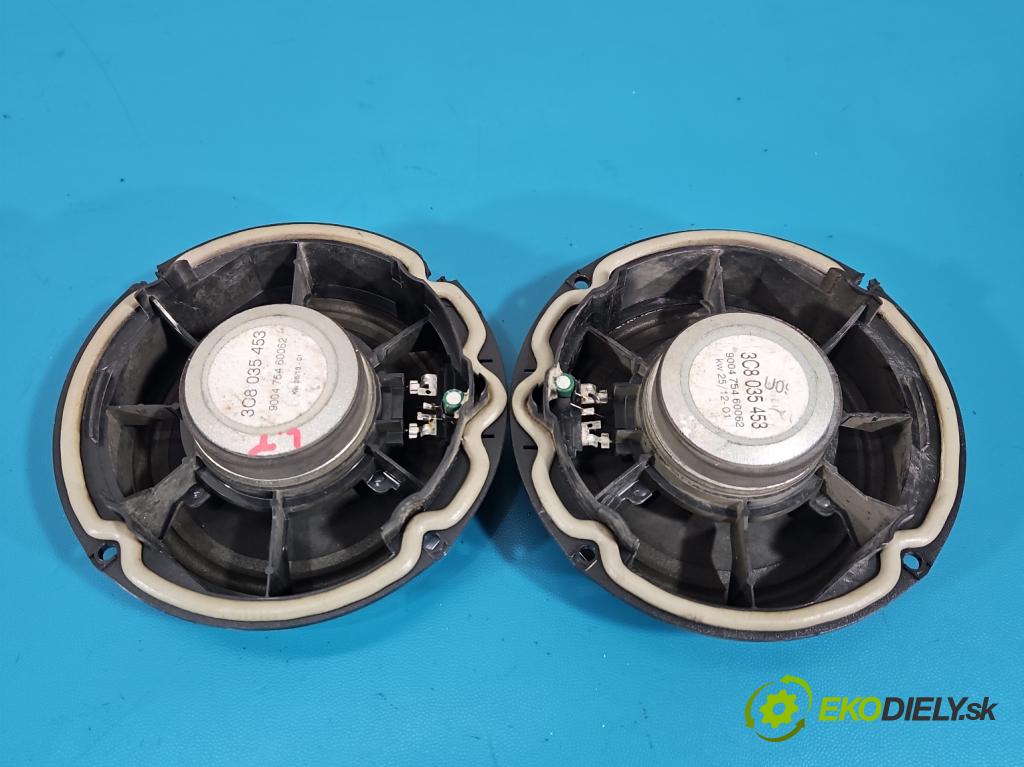 Vw Passat B7 2010-2014 1.6 tdi 105 HP manual 77 kW 1598 cm3 5- reproduktory komplet 3C8035454