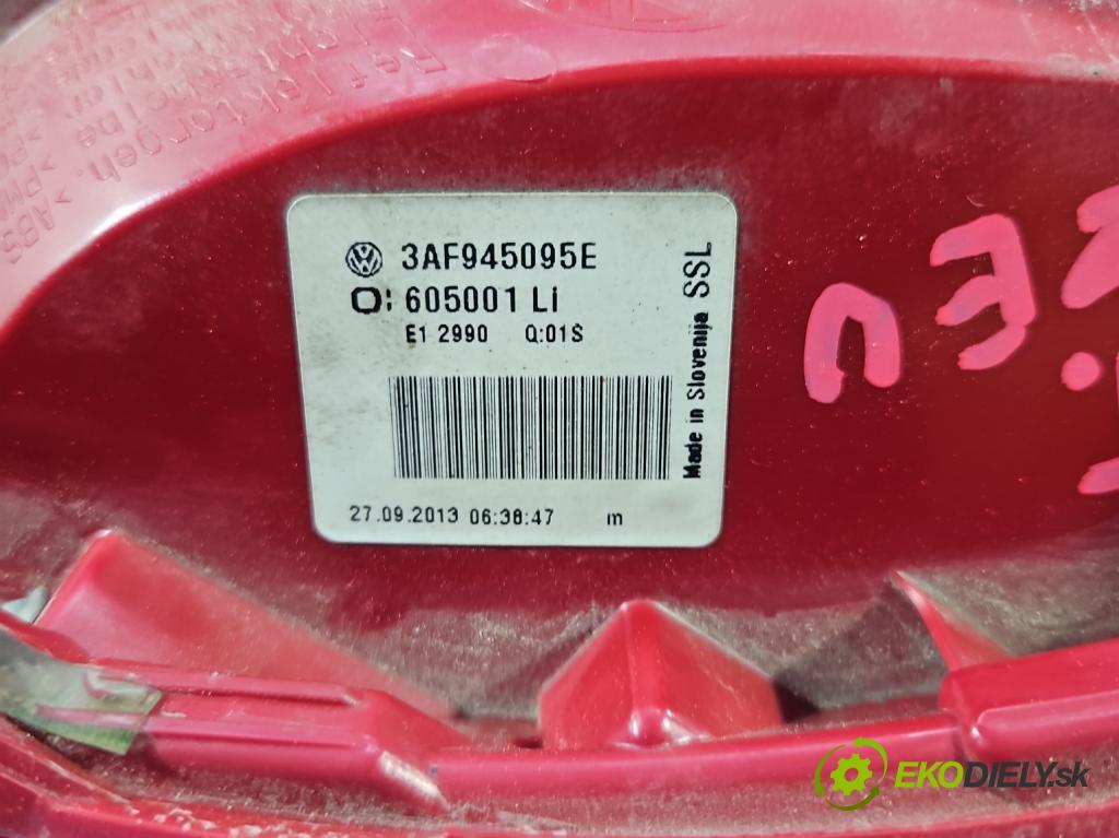 Vw Passat B7 2010-2014 1.6 tdi 105 hp manual 77 kW 1598 cm3 5- světlo zadní levé blatník: 3AF945095E