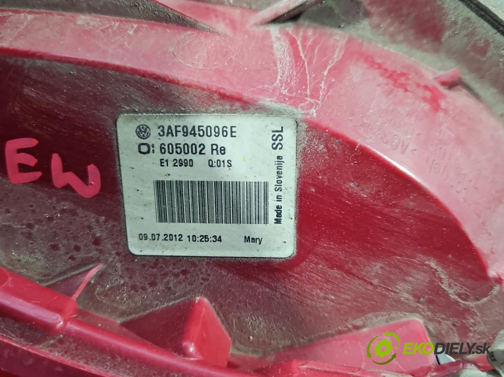 Vw Passat B7 2010-2014 1.6 tdi 105 HP manual 77 kW 1598 cm3 5- svetlo / reflektor zadné pravé 3AF945096E (Kľučka dverí ostatné)
