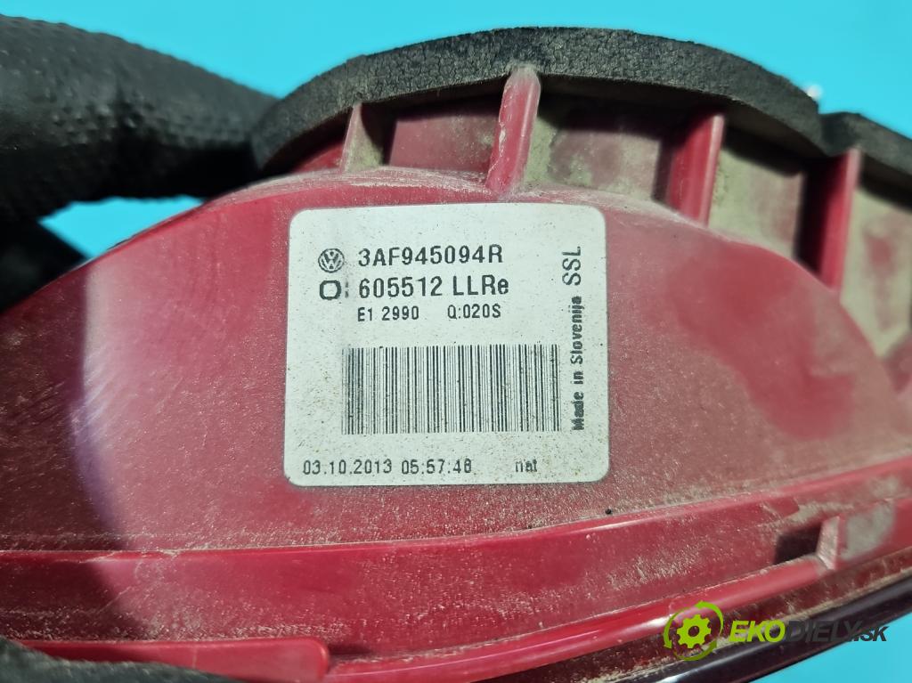 Vw Passat B7 2010-2014 1.6 tdi 105 HP manual 77 kW 1598 cm3 5- svetlo / reflektor zadné pravé 3AF945094R (Kľučka dverí ostatné)