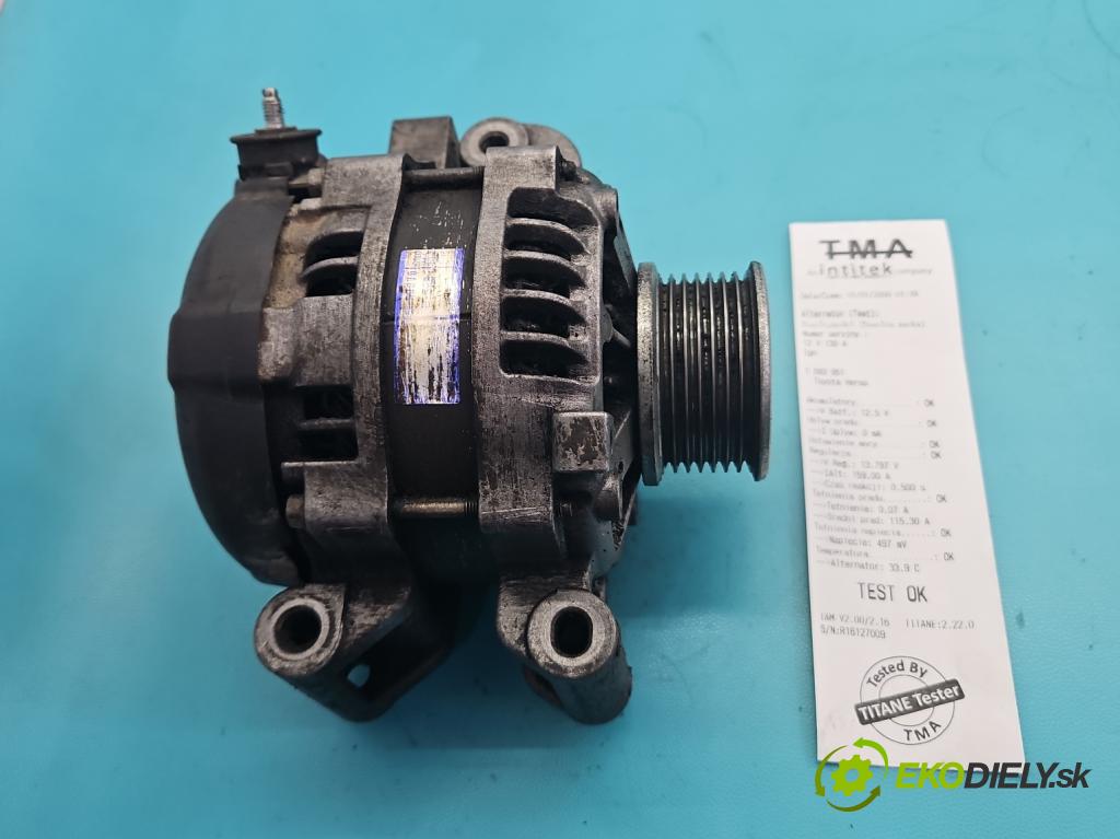 Toyota Verso 2009-2018 2.2 d4d 2AD 150 HP automatic 110 kW 2231 cm3 5- Alternator  (Alternátor)
