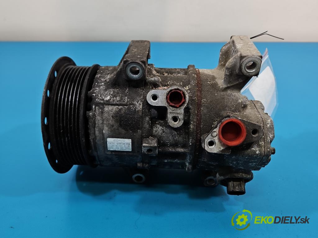 Toyota Verso 2009-2018 2.2 d4d 2AD 150 HP automatic 110 kW 2231 cm3 5- Kompresor: klimatizácie 447280-6560 (Kompresor klimatizácie)
