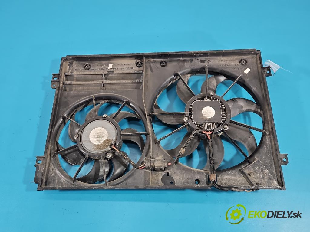 Vw Passat B7 2010-2014 1.6 tdi 105 HP manual 77 kW 1598 cm3 5- Ventilátor chladiča 1K0121207BC