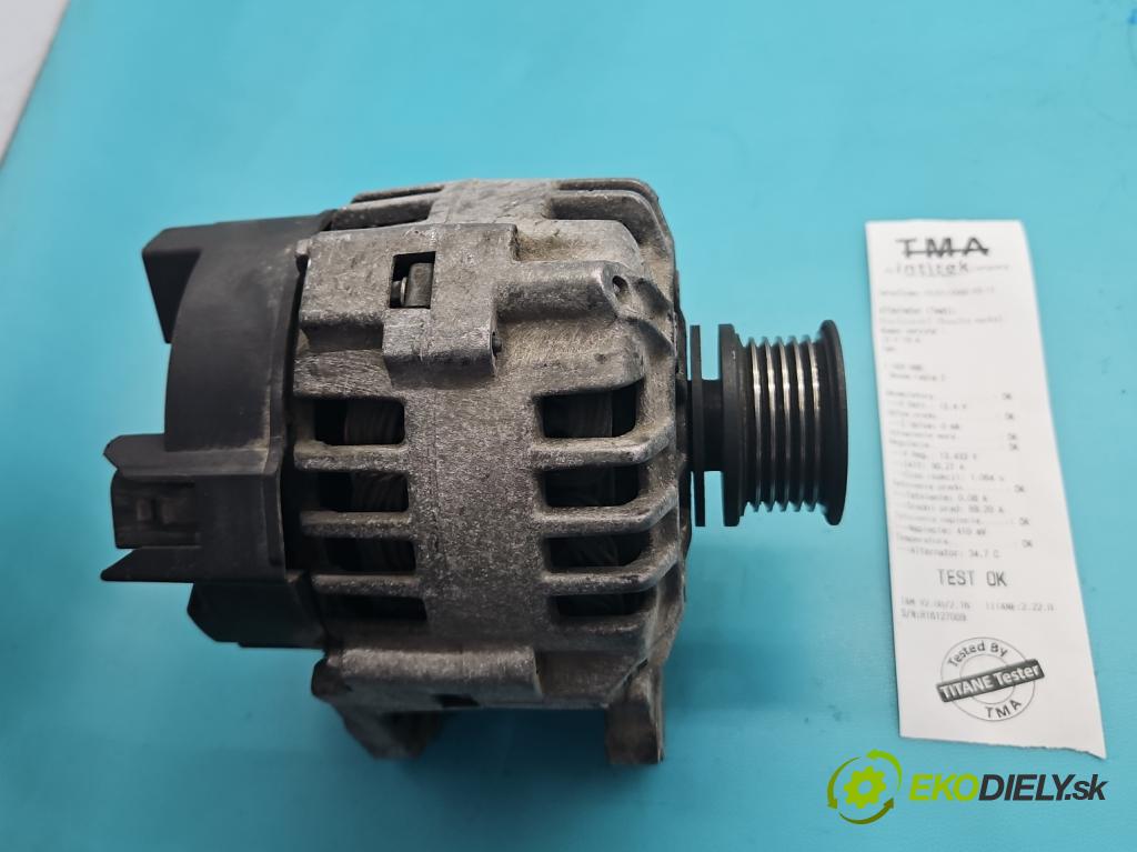 Skoda Fabia I 1999-2007 1.4 16V 80 hp manual 59 kW 1390 cm3 4- Alternator 03790325N (Alternátor)