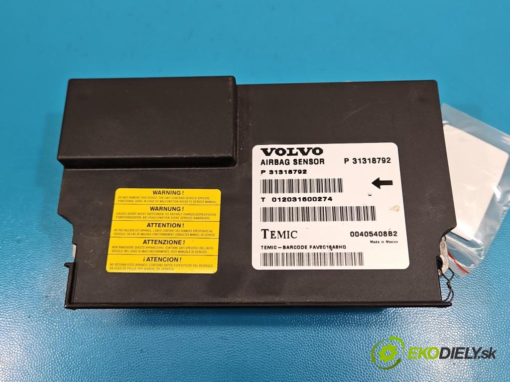 Volvo XC60 I 2008-2017 2.0d 163 HP manual 120 kW 1984 cm3 5- riadiaca jednotka vankúše: 31318792