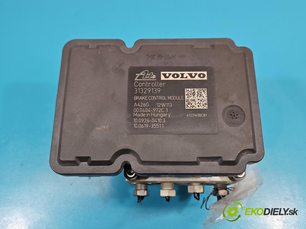 Volvo XC60 I 2008-2017 2.0d 163 hp manual 120 kW 1984 cm3 5- čerpadlo abs 31329139 (Pumpa ABS)