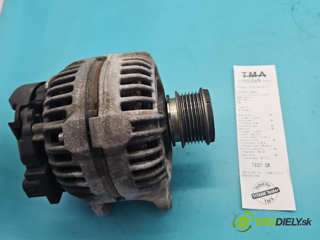 Vw Touran I 2003-2015 2.0 tdi 136hp manual 100 kW 1968 cm3 5- Alternator 06F903023F (Alternátor)