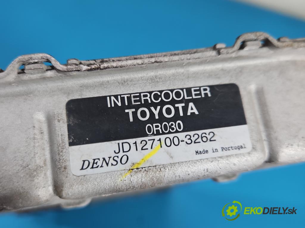 Toyota Verso 2009-2018 2.2 d4d 2AD 150 HP automatic 110 kW 2231 cm3 5- Intercooler 127100-3262 (Intercooler (chladič nasávaného vzduchu))