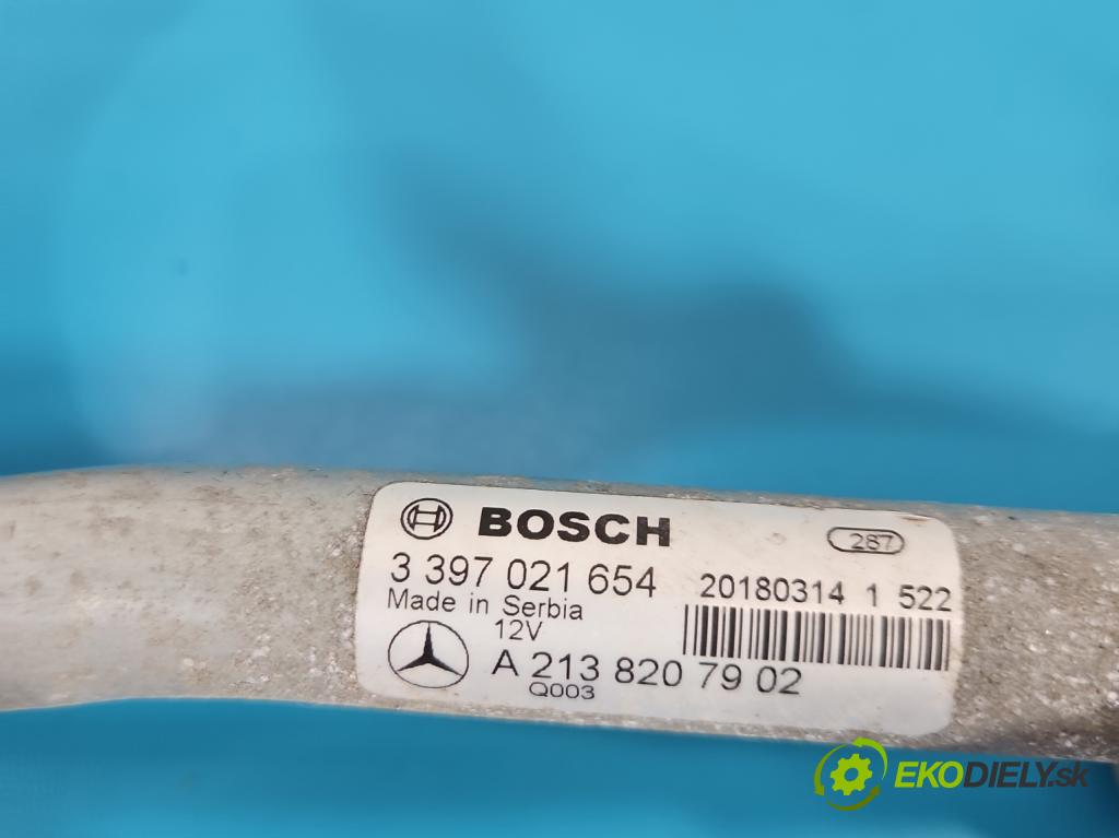 Mercedes E W213 2016-2023 2.0 cdi 654920 194KM: automatic 143 kW 1950 cm3 5- motor stieračov predné 1137328983