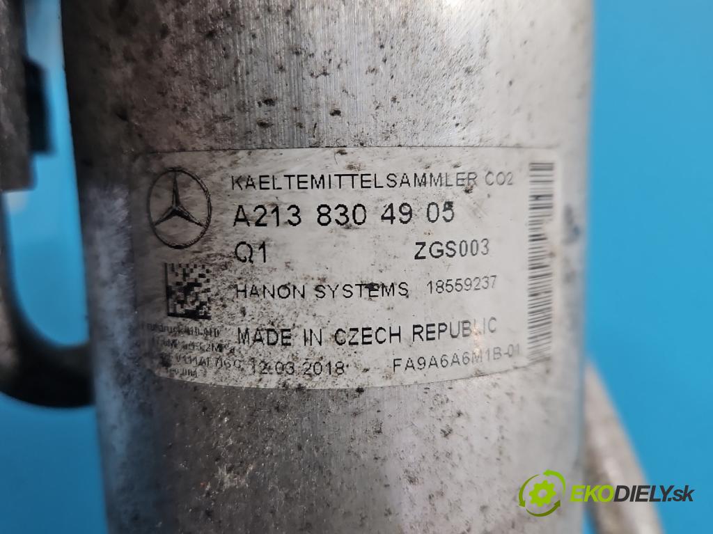 Mercedes E W213 2016-2023 2.0 cdi 654920 194KM: automatic 143 kW 1950 cm3 5- rúrka klimatizácie A2138304905