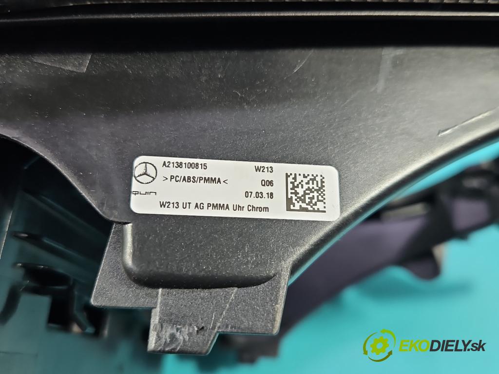 Mercedes E W213 2016-2023 2.0 cdi 654920 194KM automatic 143 kW 1950 cm3 5- kastlík A2136806500