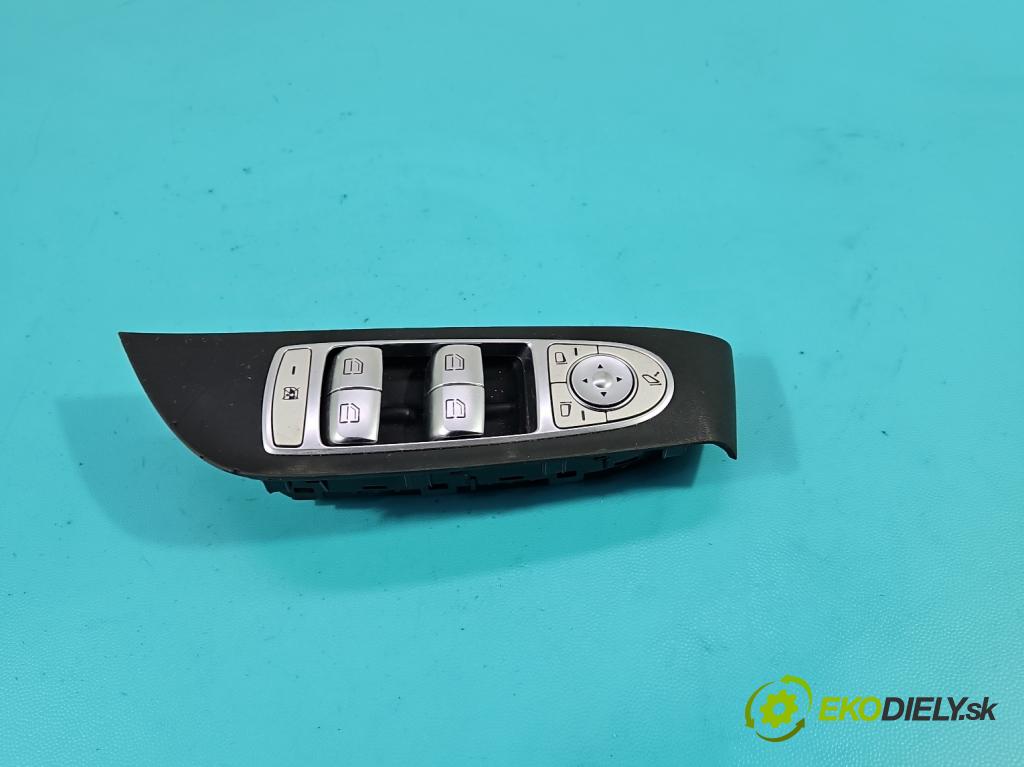 Mercedes E W213 2016-2023 2.0 cdi 654920 194KM: automatic 143 kW 1950 cm3 5- prepínač okien spätných zrkadiel A2139054803