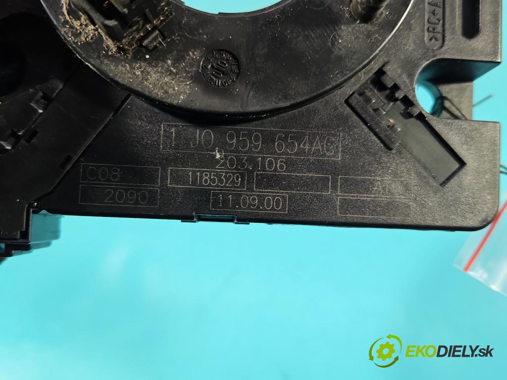 Audi A3 8L 1996-2003 1.9 tdi 90 HP manual 66 kW 1896 cm3 3- Páska: airbag 1J0959654AC (Airbag)