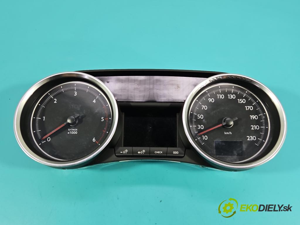 Peugeot 508 I 2010-2018 2.0 hdi 163 HP manual 120 kW 1997 cm3 5- prístrojovka/ budíky 9665962480 (Prístrojová doska)