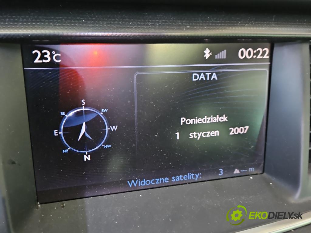 Peugeot 508 I 2010-2018 2.0 hdi 163 hp manual 120 kW 1997 cm3 5- displej 9678188480 (Přístrojová deska)