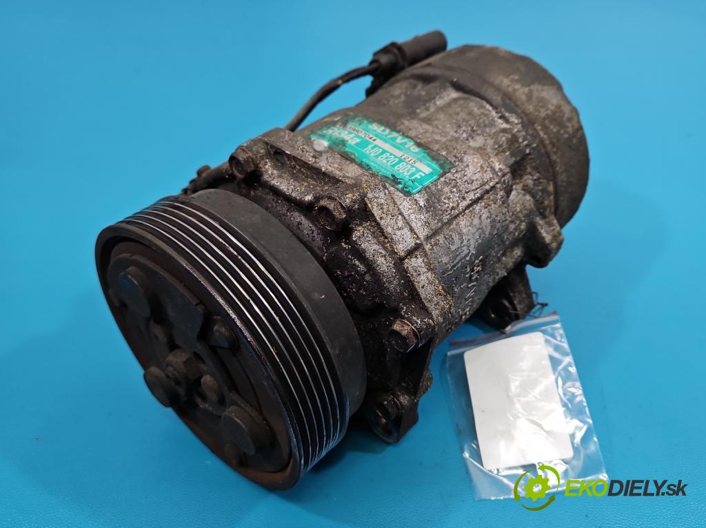 Audi A3 8L 1996-2003 1.9 tdi 90 HP manual 66 kW 1896 cm3 3- Kompresor: klimatizácie 1J0820803F (Kompresor klimatizácie)