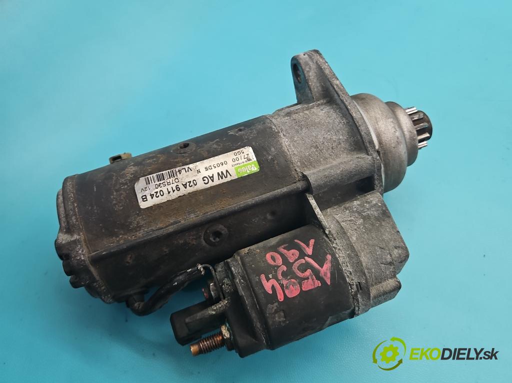 Audi A3 8L 1996-2003 1.9 tdi 90 HP manual 66 kW 1896 cm3 3- štartér 02A911024B (Štartér)
