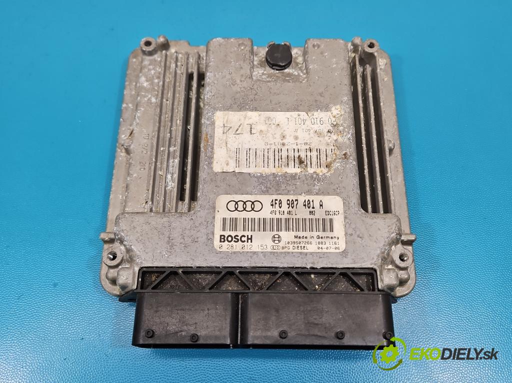 Audi A6 C6 2004-2011 3.0 tdi 224hp automatic 165 kW 2967 cm3 4- riadiaca jednotka motora 4F0907401A
