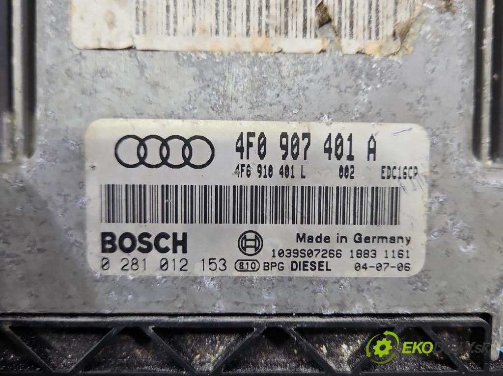 Audi A6 C6 2004-2011 3.0 tdi 224hp automatic 165 kW 2967 cm3 4- riadiaca jednotka motora 4F0907401A