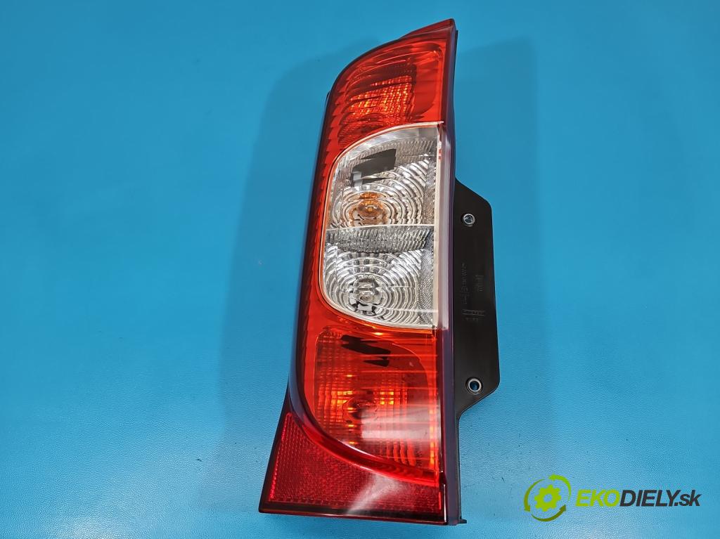 Peugeot Bipper 1.4 8V 73 HP manual 54 kW 1360 cm3 3- svetlo / reflektor zadné ľavé blatník 01353206080E