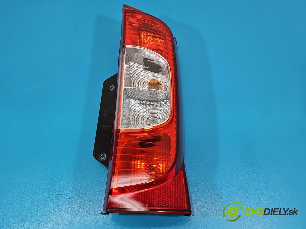 Peugeot Bipper 1.4 8V 73 HP manual 54 kW 1360 cm3 3- svetlo / reflektor zadné pravé 01353205080E (Kľučka dverí ostatné)