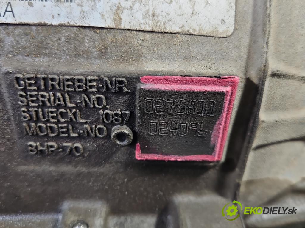 Jeep Grand Cherokee WK2 IV 2010-2021 3.0 CRD 250 HP automatic 184 kW 2987 cm3 5- prevodovka stupeň,rýchlosť automat P68271037AA