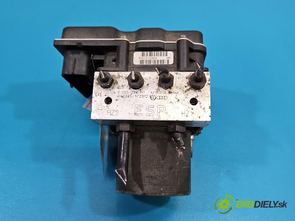 Audi A6 C6 2004-2011 3.0 tdi 224hp automatic 165 kW 2967 cm3 4- čerpadlo abs 0265234111 (Pumpa ABS)