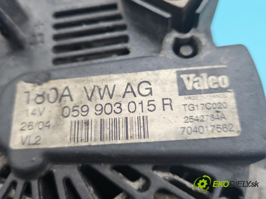 Audi A6 C6 2004-2011 3.0 tdi 224hp automatic 165 kW 2967 cm3 4- Alternator 059903015R (Alternátor)