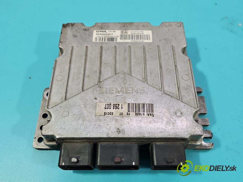 Citroen Xsara II 2000-2004 2.0 hdi 90 HP manual 66 kW 1997 cm3 5- riadiaca jednotka motora 5WS40023D-T