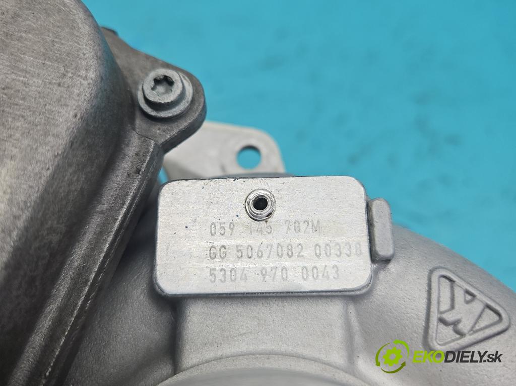 Audi A6 C6 2004-2011 3.0 tdi 224hp automatic 165 kW 2967 cm3 4- turbodúchadlo, turbo repasovaná 53049700043