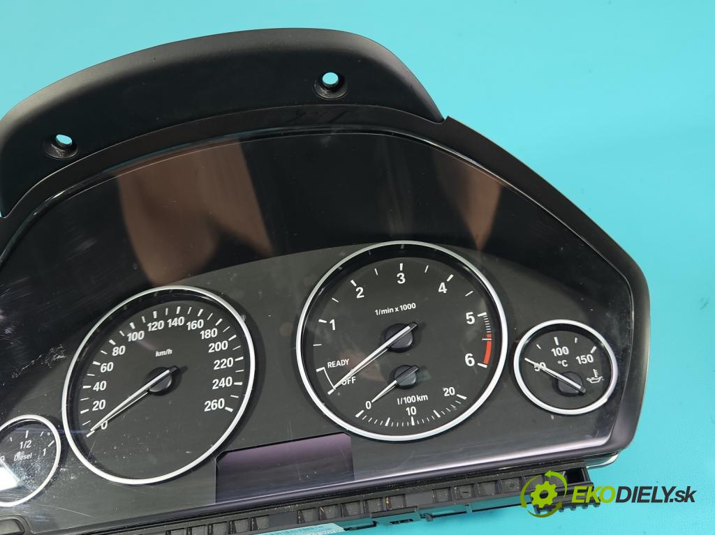 Bmw 3 F30 2011-2018 2.0d 116 HP manual 85 kW 1995 cm3 5- prístrojovka/ budíky 9287480 (Prístrojová doska)