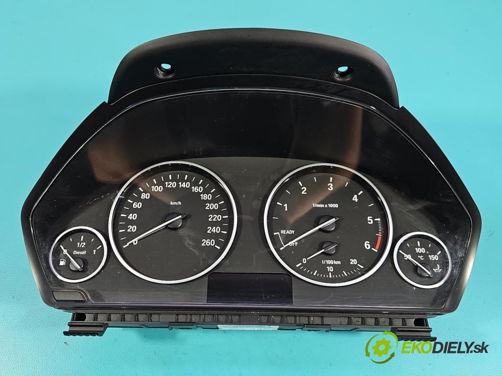 Bmw 3 F30 2011-2018 2.0d 116 HP manual 85 kW 1995 cm3 5- prístrojovka/ budíky 9287480 (Prístrojová doska)