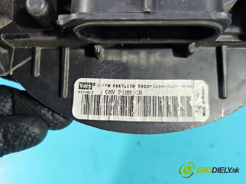 Nissan Note I 2006-2012 1.5 dci 86 HP manual 63 kW 1461 cm3 5- ventilátor vzduchu F667217D